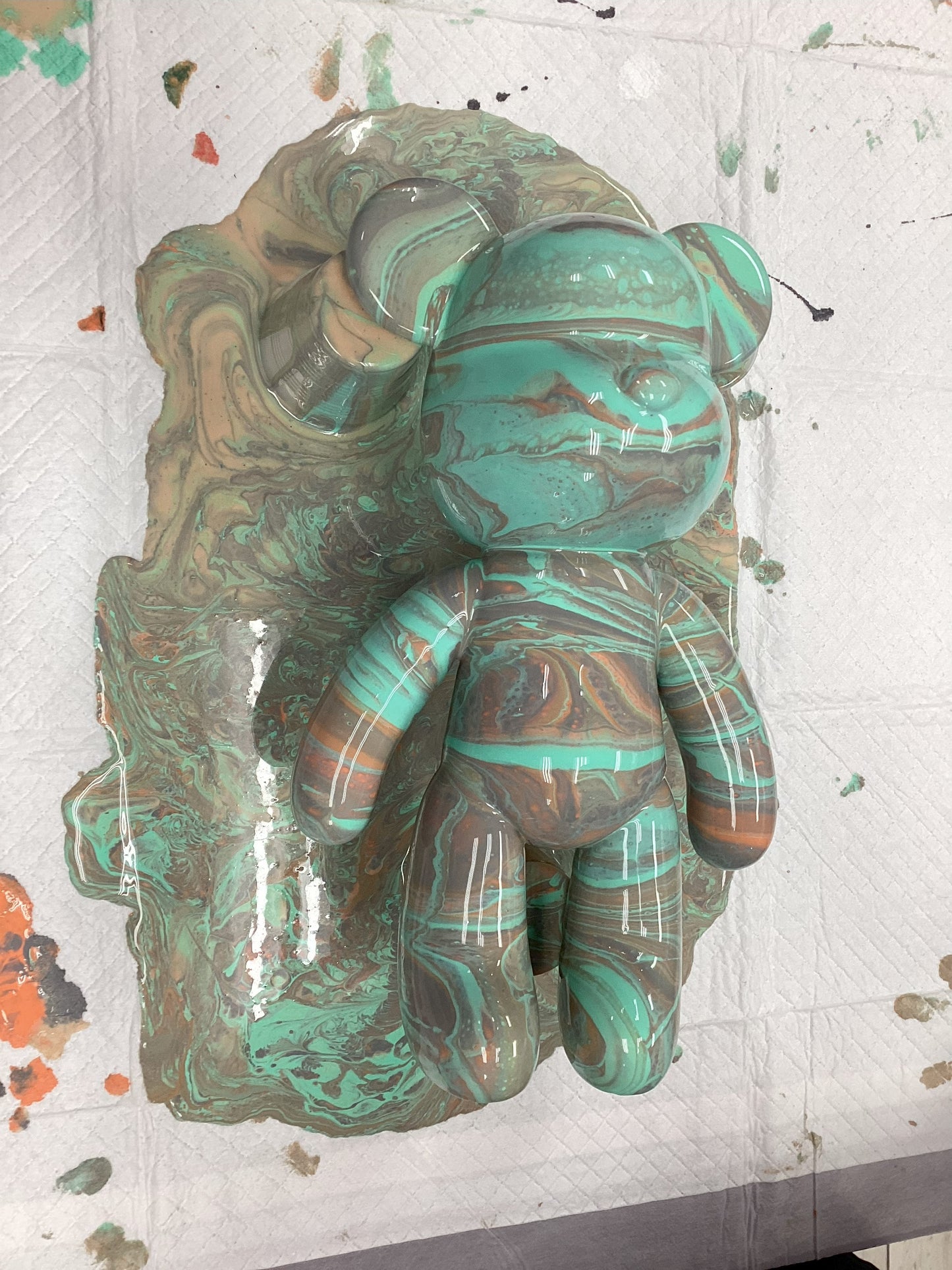 Drip Art Characters and Piggy Banks