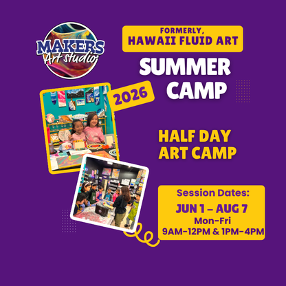 Kids Summer Camp - Half Day Art Camp