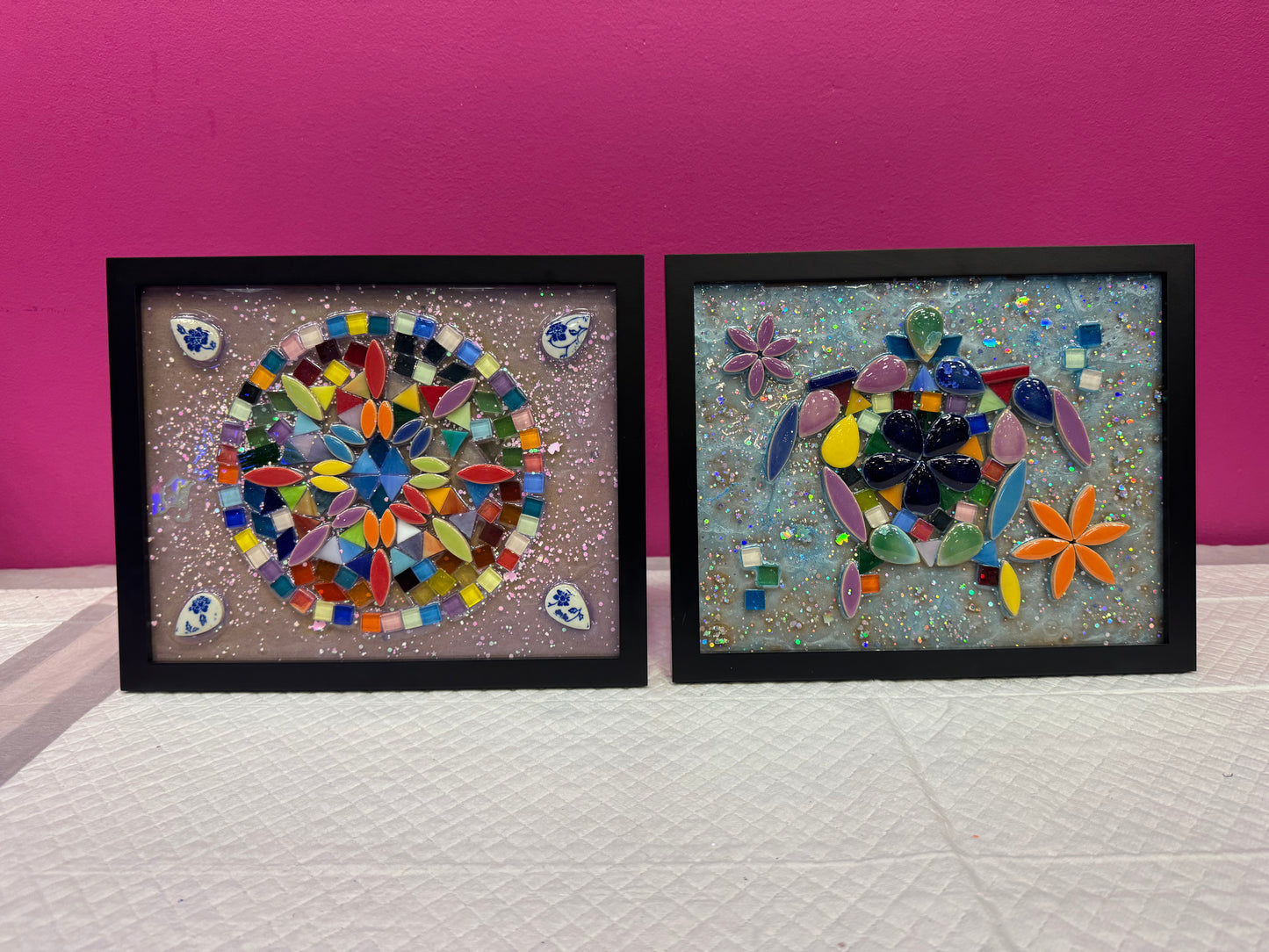 Resin Mosaic Frames Experience