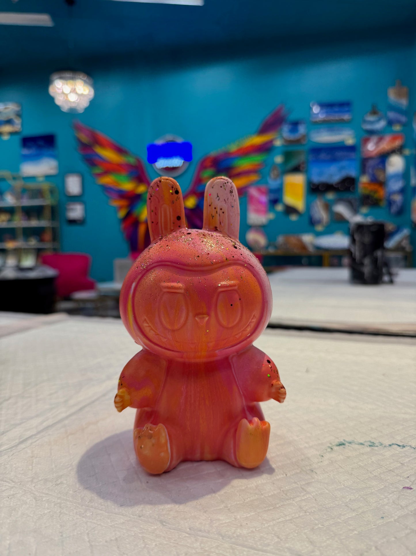 Drip Art Characters and Piggy Banks