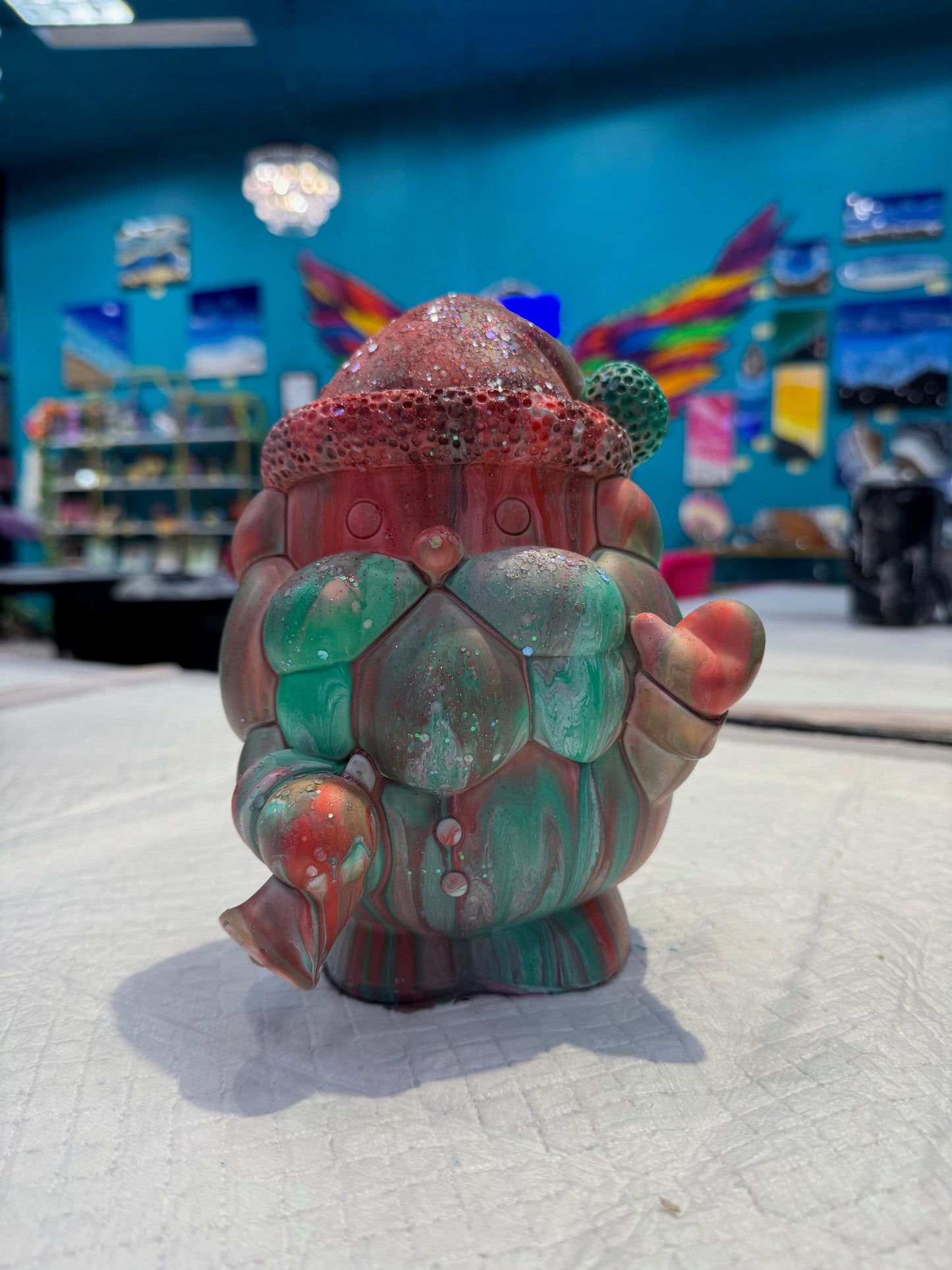 Drip Art Characters and Piggy Banks