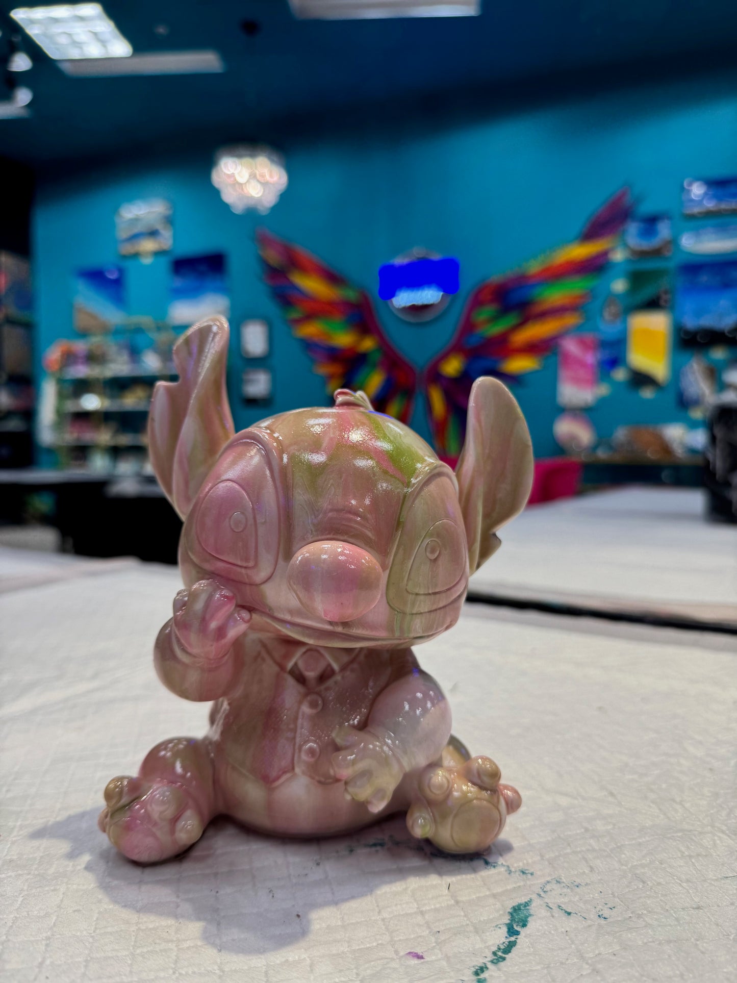 Drip Art Characters and Piggy Banks