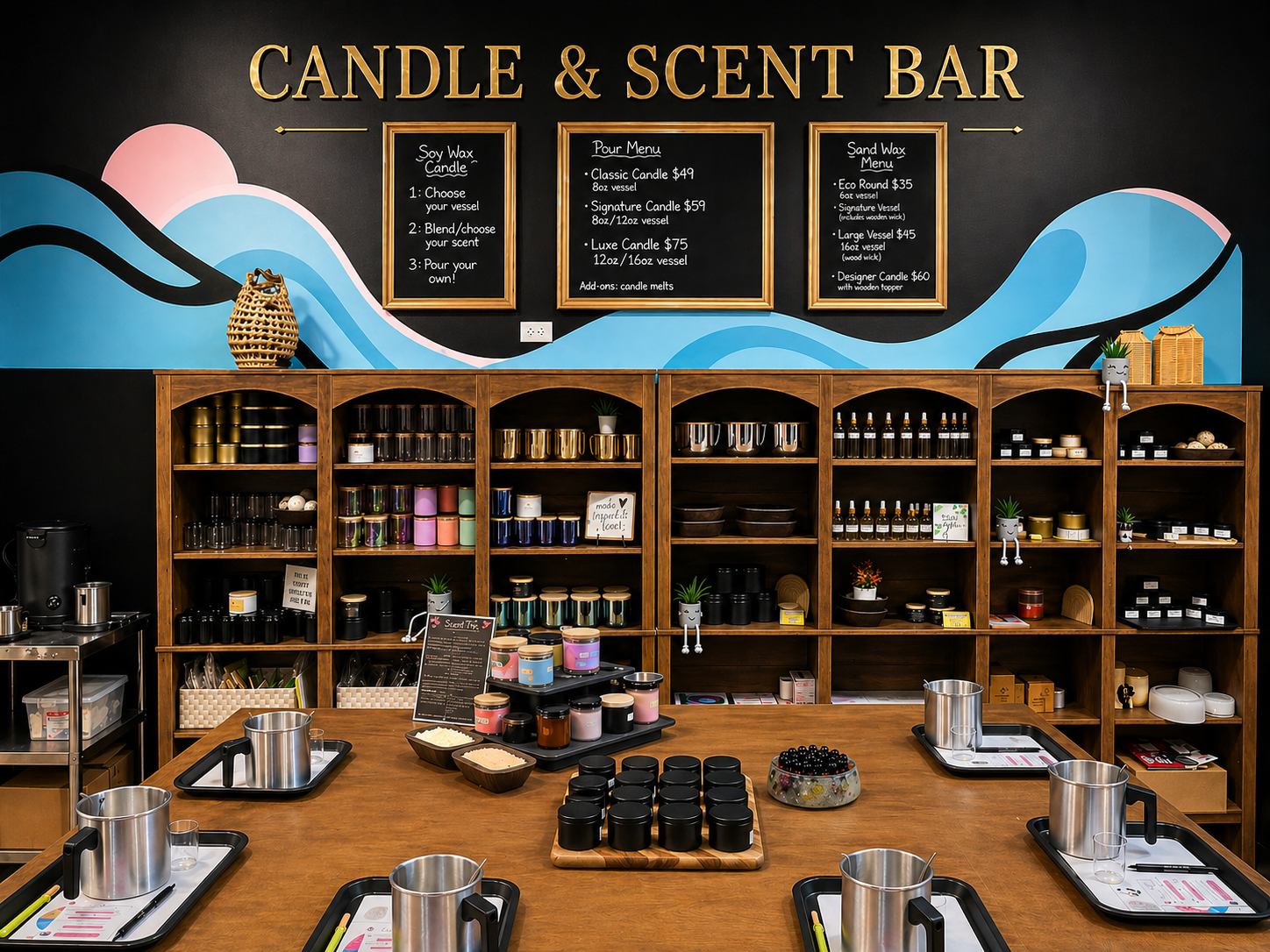 Candle & Scent Bar experience